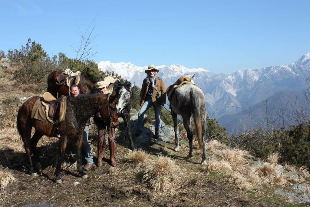 Centro Trekking A Cavallo Monte Brugiana Guest House Маса Екстериор снимка